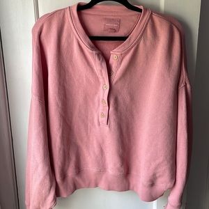 american eagle pink top